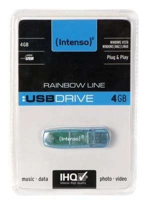 „Intenso Rainbow Line“ 4 GB USB atmintinė 2.0