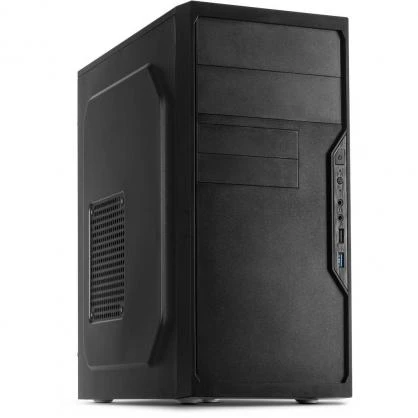 Važiuoklė INTER-TECH A-3411 Creek Gaming Tower, ATX, 1xUSB3.0, 2xUSB2.0, maitinimo šaltinis pasirinktinai, Lango šoninis skydelis, LED lemputė priekyje, integruotas RGB LED, Juodas