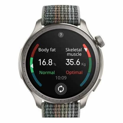 Išmanusis laikrodis Amazfit Balance, Pilkos spalvos korpusas su nailoniniu dirželiu