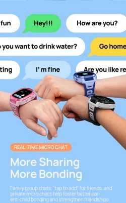 MBR Išmanusis laikrodis for kids Mibro P6 4G LTE (mėlynas)