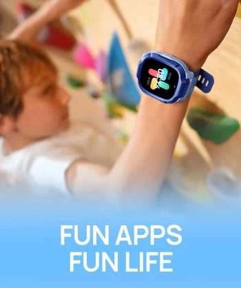 MBR Išmanusis laikrodis for kids Mibro P6 4G LTE (mėlynas)