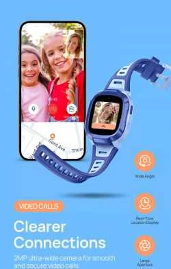 MBR Išmanusis laikrodis for kids Mibro P6 4G LTE (mėlynas)