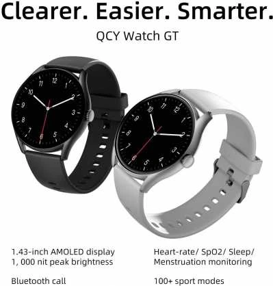 Išmanusis laikrodis QCY WATCH GT (juodas)