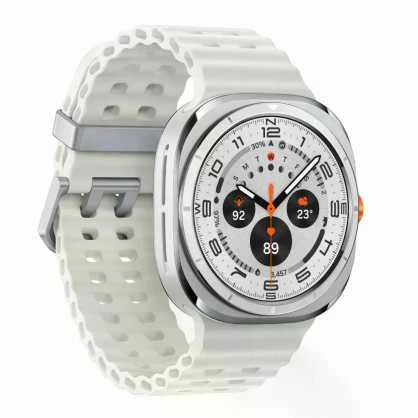Išmanusis laikrodis Samsung Galaxy Watch Ultra 47mm LTE, Titano korpusas, Baltos spalvos