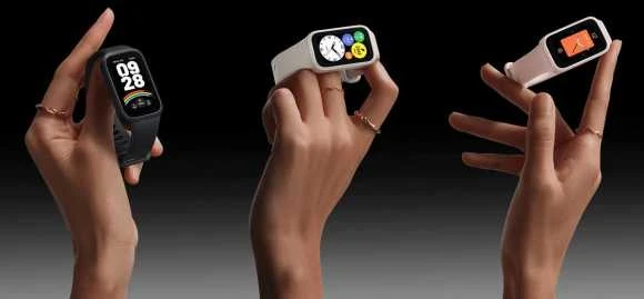 Išmanioji apyrankė Xiaomi Smart Band 9 Active, Juodos spalvos