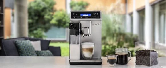Kavos aparatas Delonghi ETAM 29.660.SB Slėgis 15 bar, Su pieno plakikliu, Automatinis, 1450 W, Sidabrinis