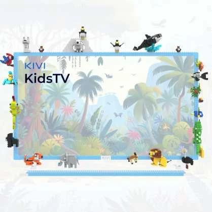 KIVI KidsTV "Animals" priedų rinkinys