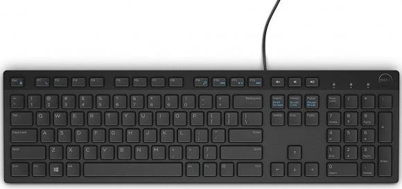 Dell multimedijos klaviatūra KB216, EST, Juoda, 580-ADHG
