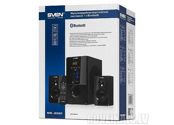 Kompiuterio kolonėlės Speaker Set computer SVEN SV-013233 (2.1, juodos spalvos)