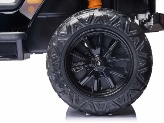 Lean Cars Akumuliatorinis dvivietis automobilis vaikams XB-1118 4x4, juodos spalvos