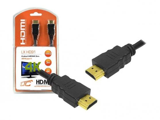 HDMI kabelis 3m su pakuote