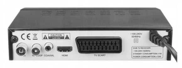 Imtuvas TV LTC Imtuvas DVB-T2 LXDVB507 su pultu