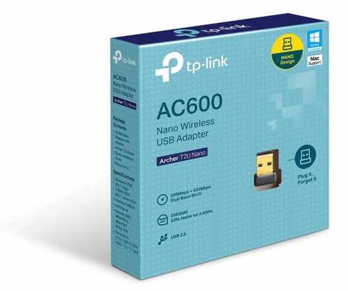 TP-LINK | AX1800 Nano dviejų dažnių „Wi-Fi 6“ USB adapteris | Archer TX20U Nano | USB 2.0