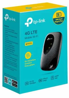 4G modemas TP-Link M7010, juodos spalvos