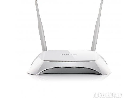Maršrutizatorius WRL 3G / 4G ROUTER 10 / 100M / 4PORT TL-MR3420 TP-LINK ...