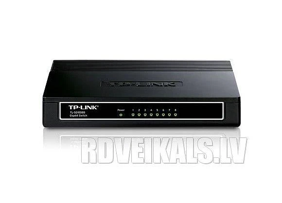 Šakotuvas SWITCH TL-SG1008D 8 PRIEVADŲ TP-LINK