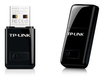 TP-LINK N300 WLAN Mini-USB adapteris, 2,4 GHz, 802.11b/g/n, QSS mygtukas, Autorun įrankis, palaiko Windows XP/Vista/7/8 ir MacOS