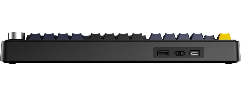 Mechaninė belaidė žaidimų klaviatūra Aula F75, su RGB apšvietimu, EN / RU išdėstymas, juodos spalvos aprašymas - Prekės nuotrauka