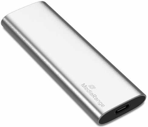 Kietasis diskas Išorinio disko SMD MediaRange MediaRange MR1103 išorinis SMD 900 GB sidabro