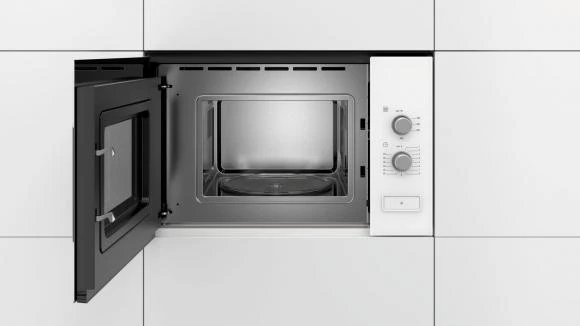 Bosch BFL520MW0 Serija 4, Įmontuojamoji mikrobangų krosnelė, Balta