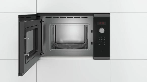 Bosch BFL523MS0 Serija 4, Įmontuojamoji mikrobangų krosnelė, Nerūdijančio plieno