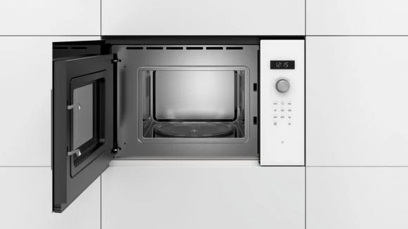 Bosch BFL524MW0 Serija 6, Įmontuojamoji mikrobangų krosnelė, Balta