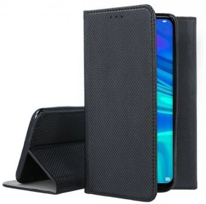 Mocco Smart Magnet Book atverčiamas dėklas skirtas Samsung Galaxy S22 5G, juodas