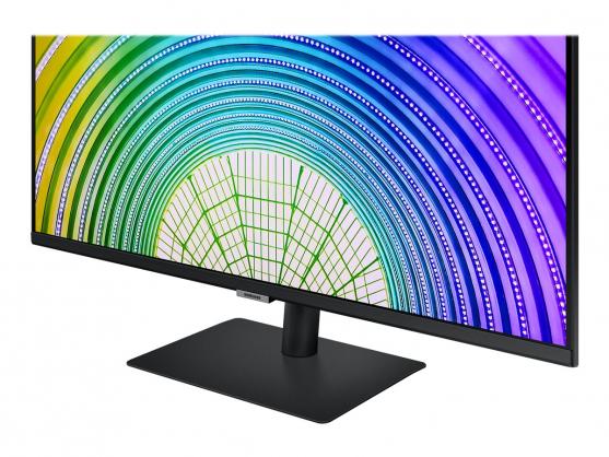 Monitorius SAMSUNG S32A600U 32inch Bezelless 16:9 2560x1440 VA 4ms HDR10 HAS/Swivel/Pivot/Tilt 130mm HDMI/DP/USB-C 90W LAN USB3-HUB VESA 100