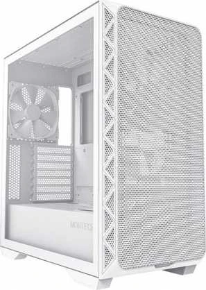 „Montech AIR 903 Base Midi-Tower“, grūdintas stiklas – baltos spalvos