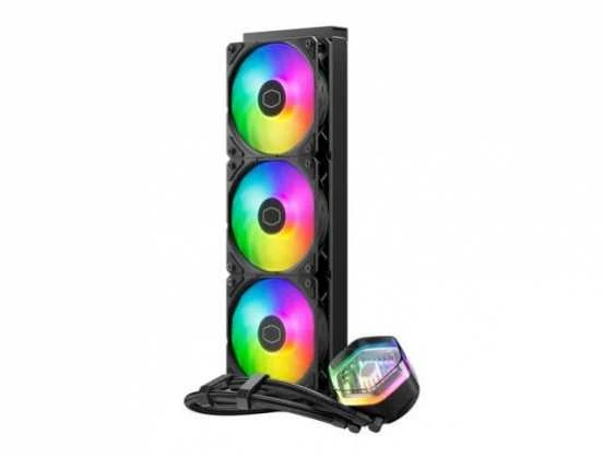 „Montech Hyper Flow ARGB AIO“ vandens aušinimas, juodas × 360 mm