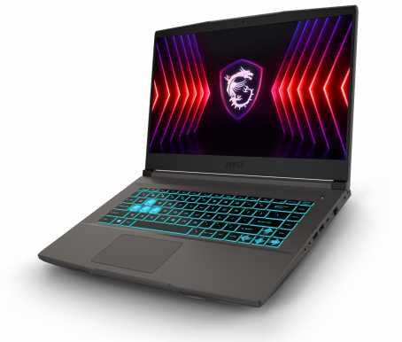 Žaidimų kompiuteris MSI Thin 15.6" FullHD IPS 144Hz / Intel Core i5-12450H iki 4.4Ghz / 16GB RAM / 512Gb SSD PCIe / GeForce RTX3050 4Gb / USB C / HDMI / WiFi AX / šviečianti klaviatūra / Windows 11