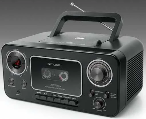 Magnetola Muse M-182 RDC radio Cassette