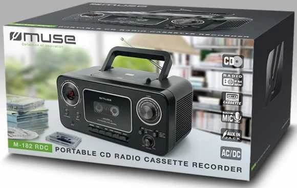 Magnetola Muse M-182 RDC radio Cassette
