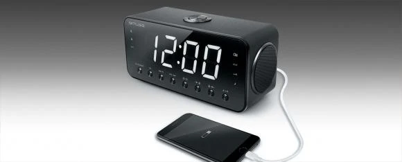 Muse | Clock radio | M-192CR | Juodas