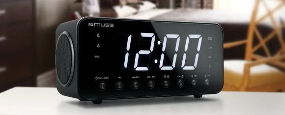 Muse | Clock radio | M-192CR | Juodas