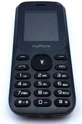 myPhone 2220 (Juodas) Dvi SIM kortelės 1,77" TFT 128x160/32MB/Micro SD/2G | myPhone