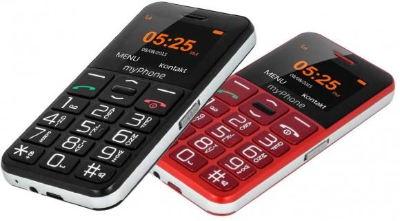 MyPhone Telefonas HALO Easy, Juodas