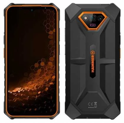 Išmanusis telefonas MyPhone Hammer Iron V, 4G, 6/64GB, oranžinis