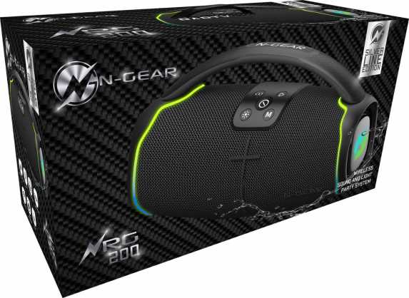 Garsiakalbis N-gear NRG200 Juodas