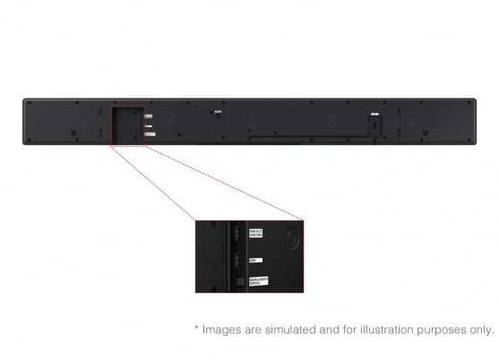 Namų kino sistema Samsung garso Sistema – soundbar HW-QS700F/EN