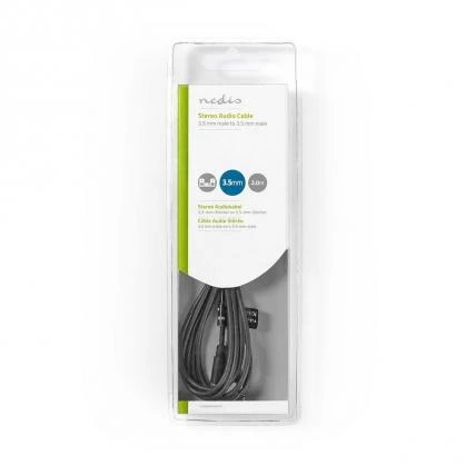 Nedis 3.5 mm stereo garso kabelis pakuotėje