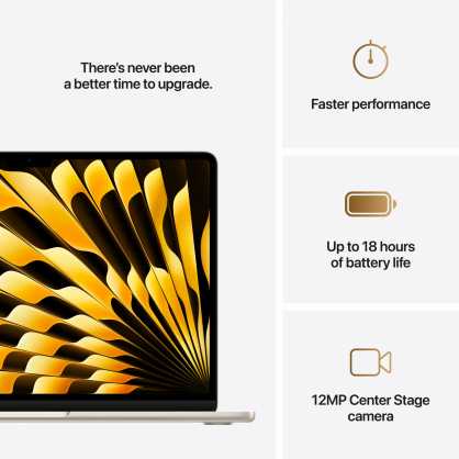 Nešiojamas kompiuteris MacBook Air 13 colių Apple M4 10C CPU, 8C GPU/16GB/256GB SSD/Starlight/INT