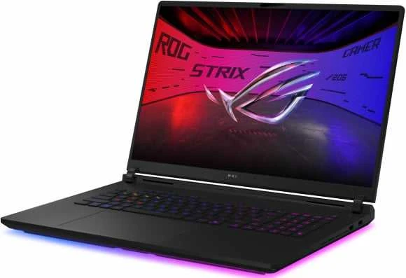 Nešiojamas kompiuteris ASUS ROG Strix SCAR 18 (2025) G835LX-SA008W CPU Core Ultra U9-275HX 2700 MHz 18" 2560x1600 RAM 64GB DDR5 5600 MHz SSD 2TB NVIDIA GeForce RTX 5090 24GB ENG Windows 11 Home Juodas 3.3kg 90NR0LF1-M00440