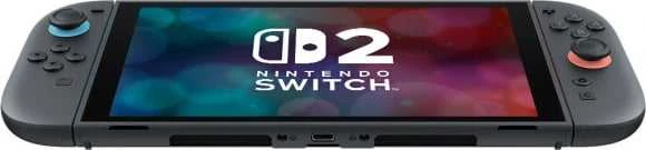 Nešiojama žaidimų konsolė Nintendo Switch 2, 7.9", 256 GB, Wi-Fi, Juoda + Mario Kart World žaidimas