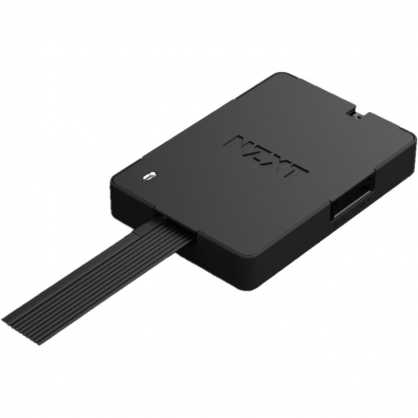 NZXT valdymo mazgas RGB ir ventiliatoriaus valdiklis, suderinamas su CAM - juodas