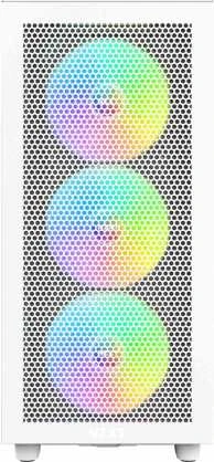NZXT PC dėklas H7 Flow RGB midi bokštas baltas