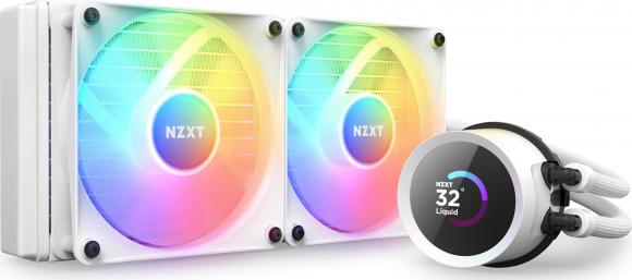 NZXT CPU vandens aušinimas Kraken 280 RGB LCD Baltas