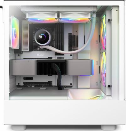 NZXT CPU vandens aušinimas Kraken 280 RGB LCD Baltas