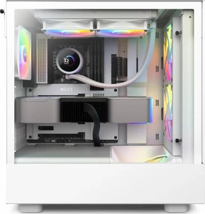 NZXT CPU vandens aušinimas Kraken 280 RGB LCD Baltas