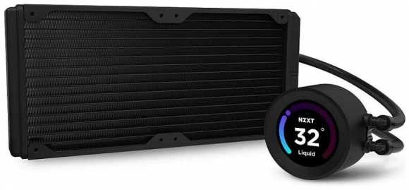 NZXT Kraken Elite 280 aušinimo radiatorius su LCD ekranu